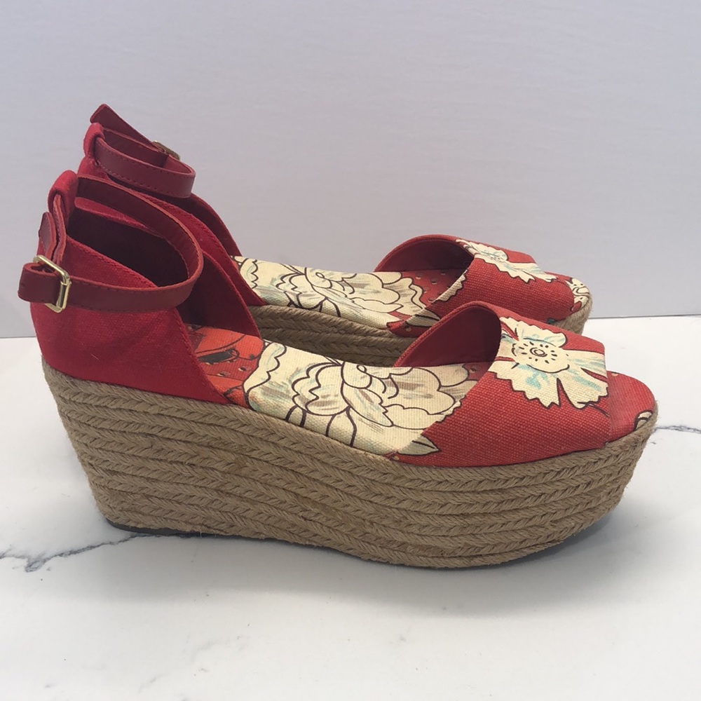 Tory Burch Open Toe Espadrilles - Picture 7 of 15